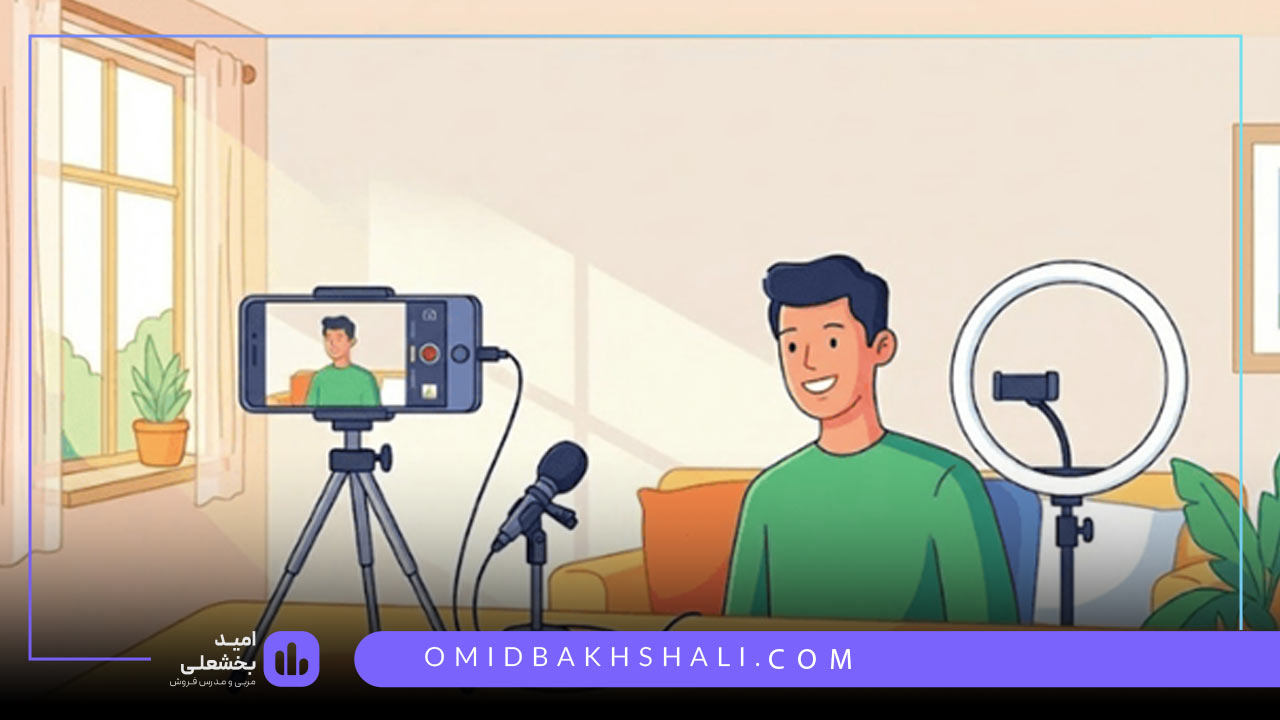 تصویر برای شروع ویدیو مارکتینگ